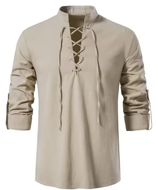 Long sleeve linen shirt