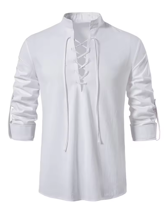 Long sleeve linen shirt